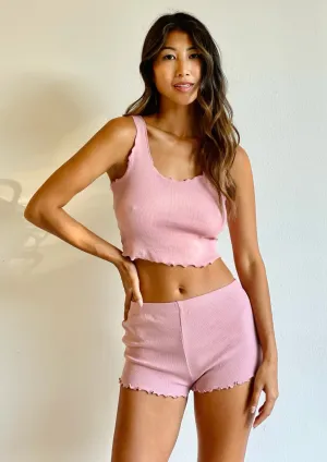 Ruffle Set - Pink Ash