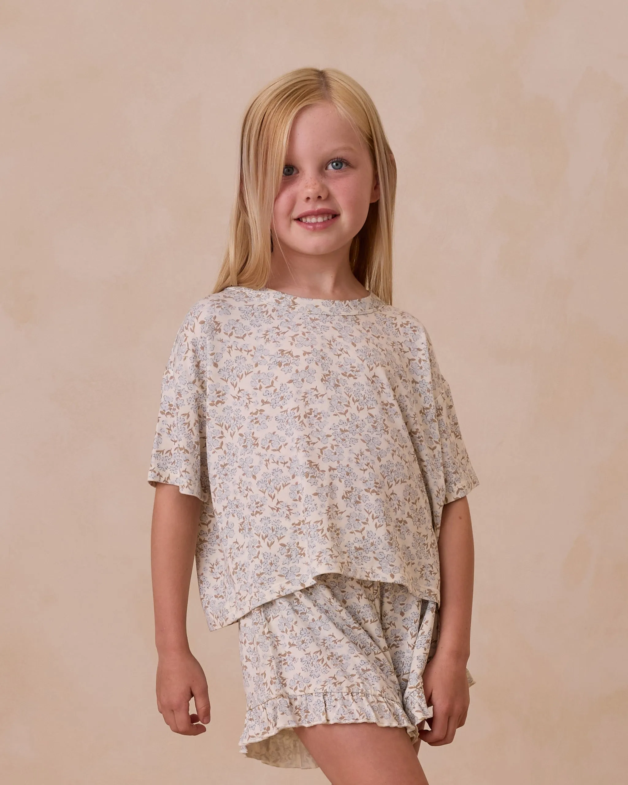 RYLEE   CRU Mosie Set || Blue Ditsy