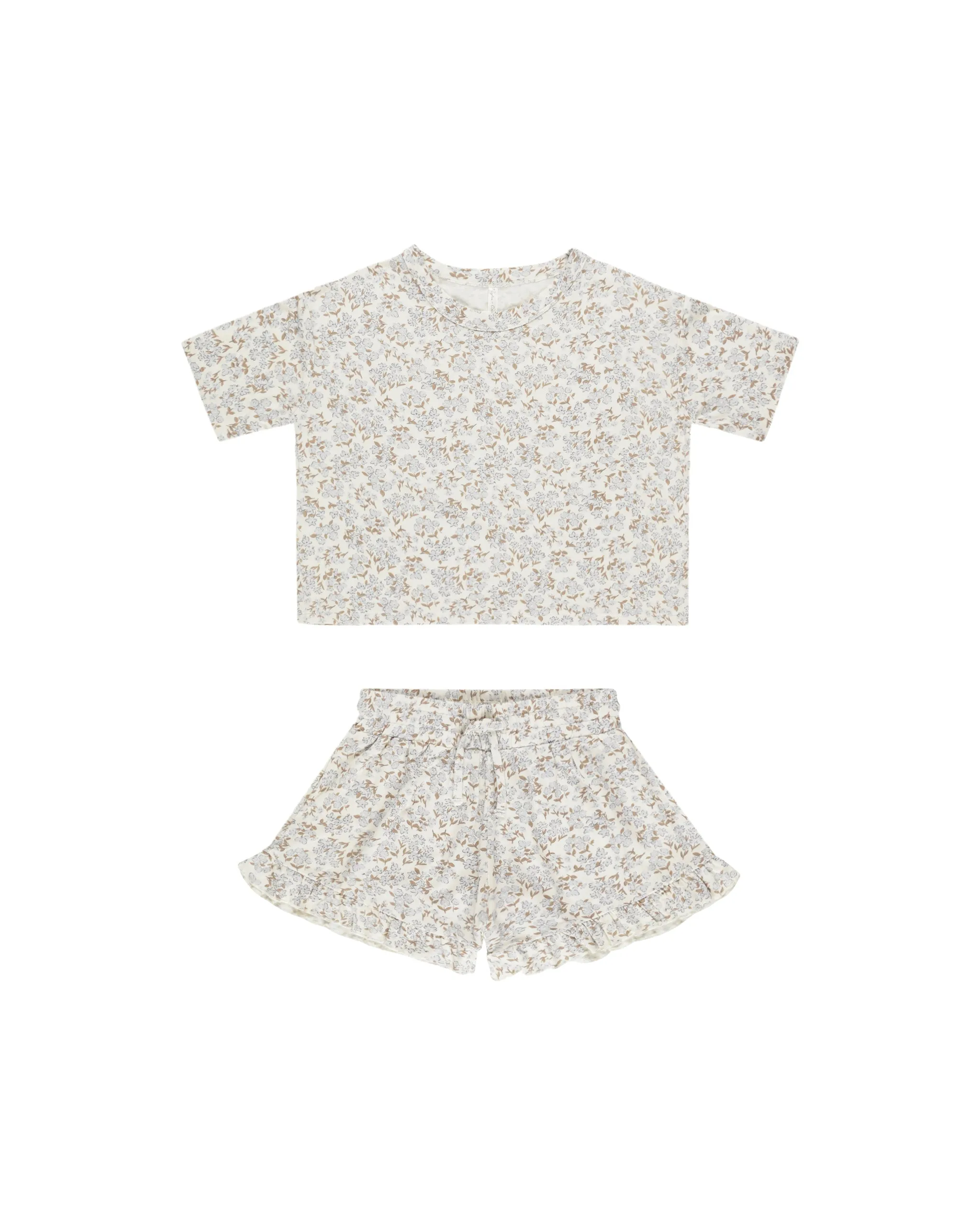RYLEE   CRU Mosie Set || Blue Ditsy