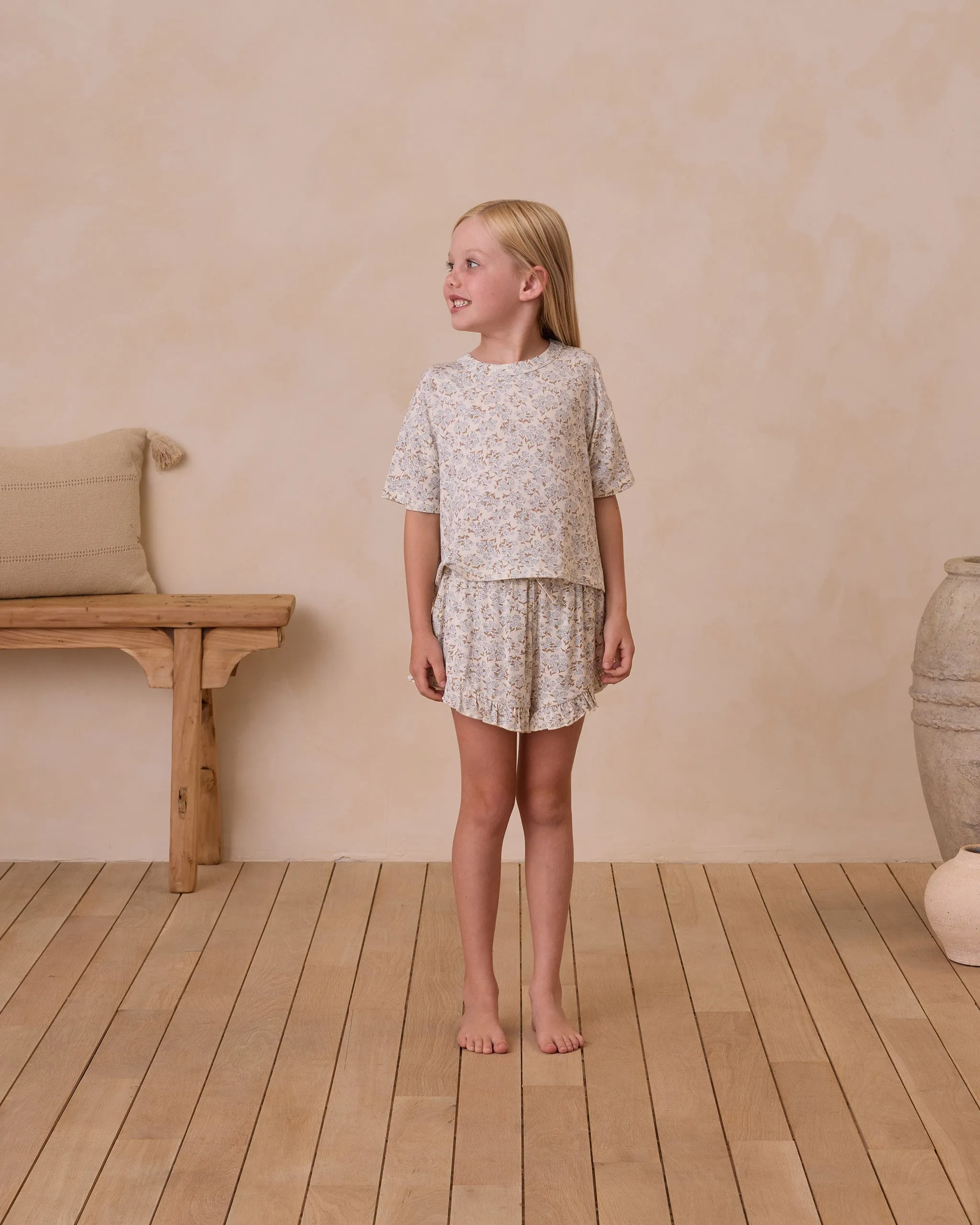 RYLEE   CRU Mosie Set || Blue Ditsy