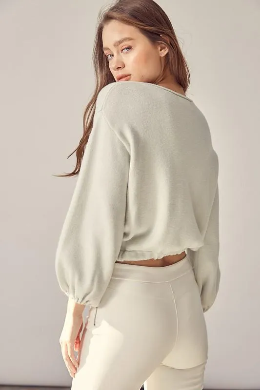 Sage Green Knit Sweater