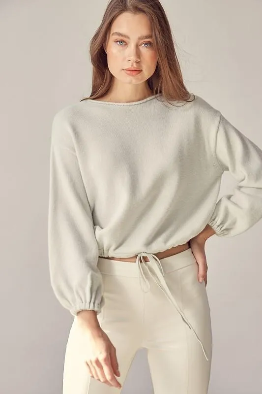 Sage Green Knit Sweater