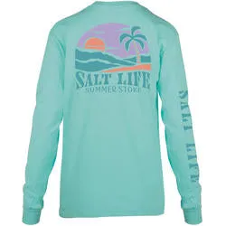 Salt Life Womens Summer Stoke Islands V-Neck LST