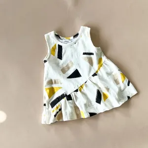 Sana-Shapes print Dress