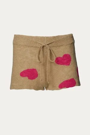 SANDY OPEN-KNIT SHORTS