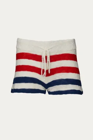 SANDY OPEN-KNIT SHORTS