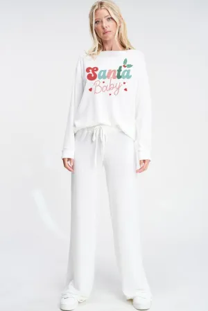 santa baby lounge set