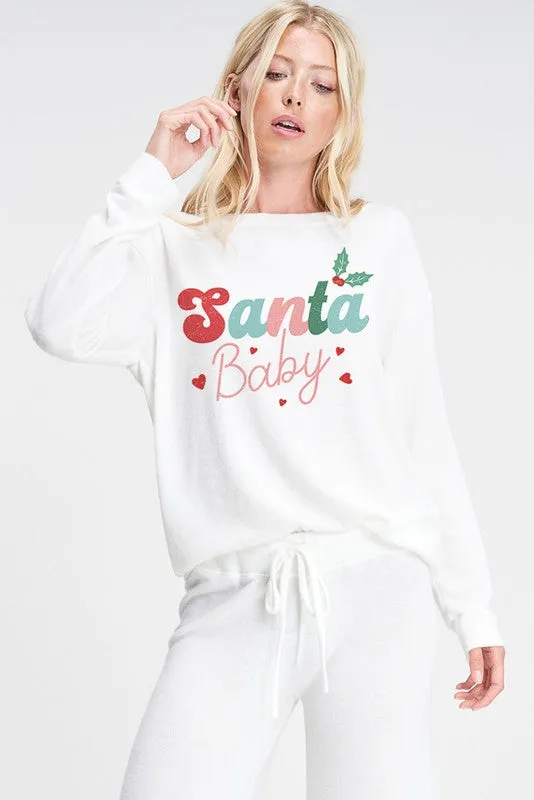 santa baby lounge set