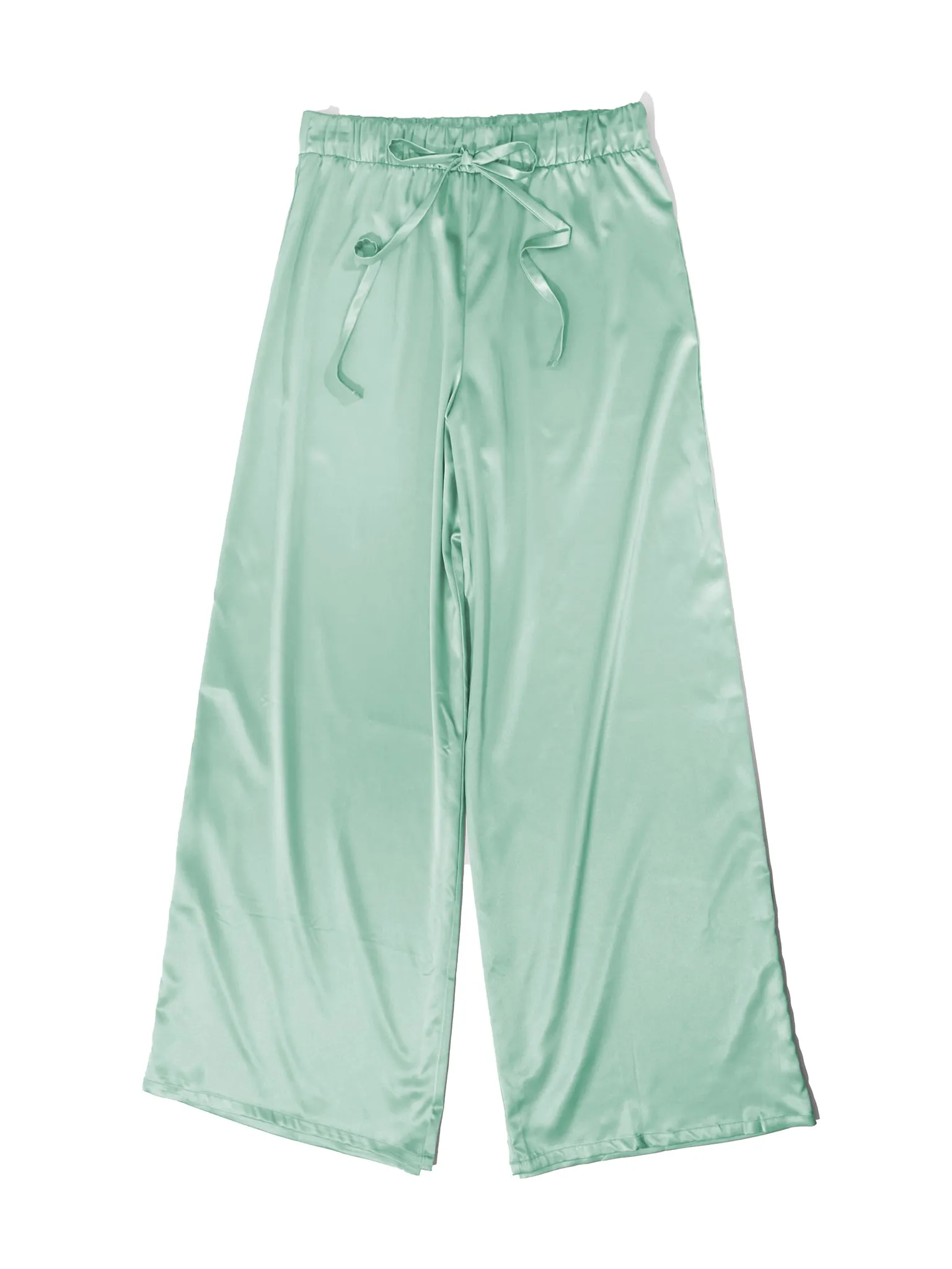 Satin Sleep Pant Green Tea