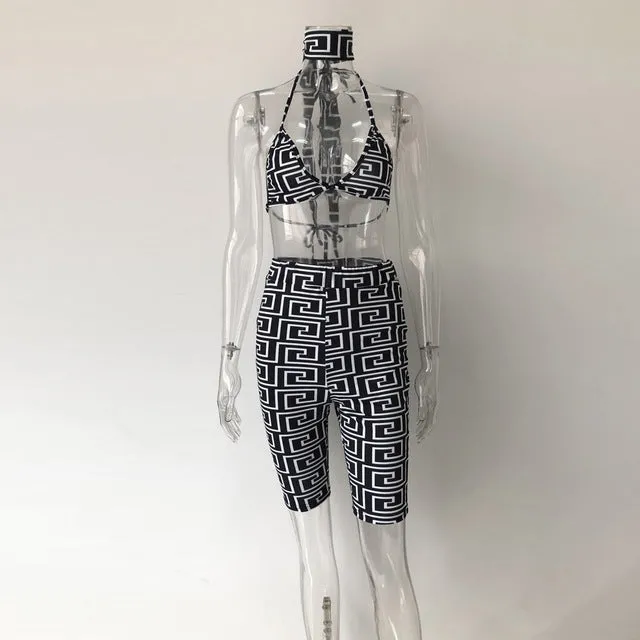 Sexy Backless Matching Sets