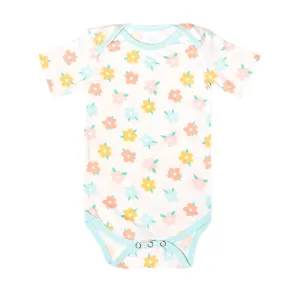 Short Sleeve Bodysuit - Daisy