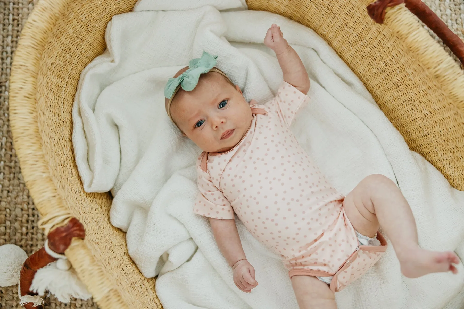 Short Sleeve Bodysuit - Dottie