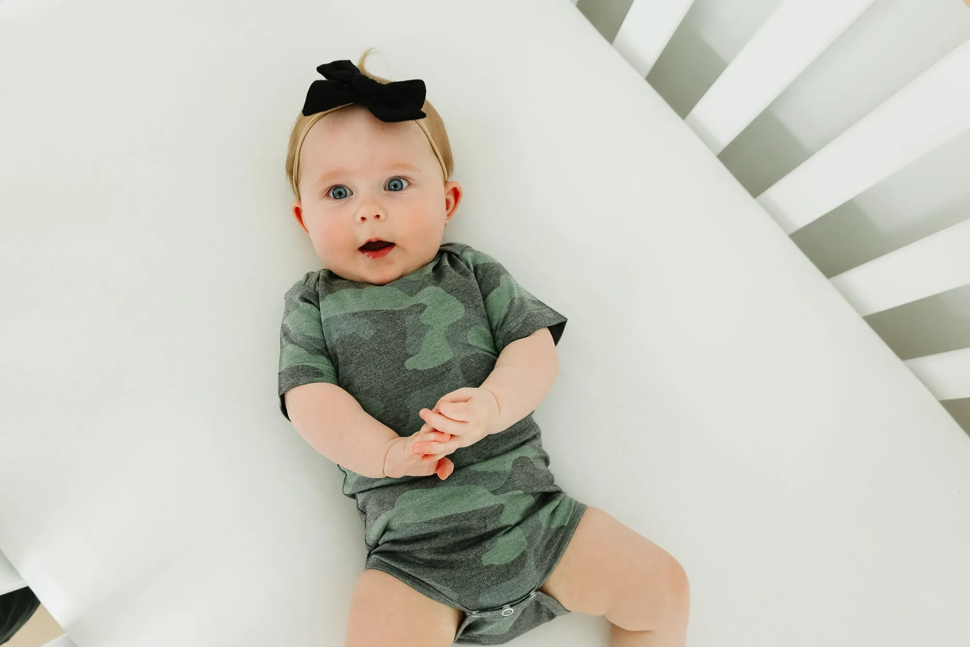 Short Sleeve Bodysuit - Hunter