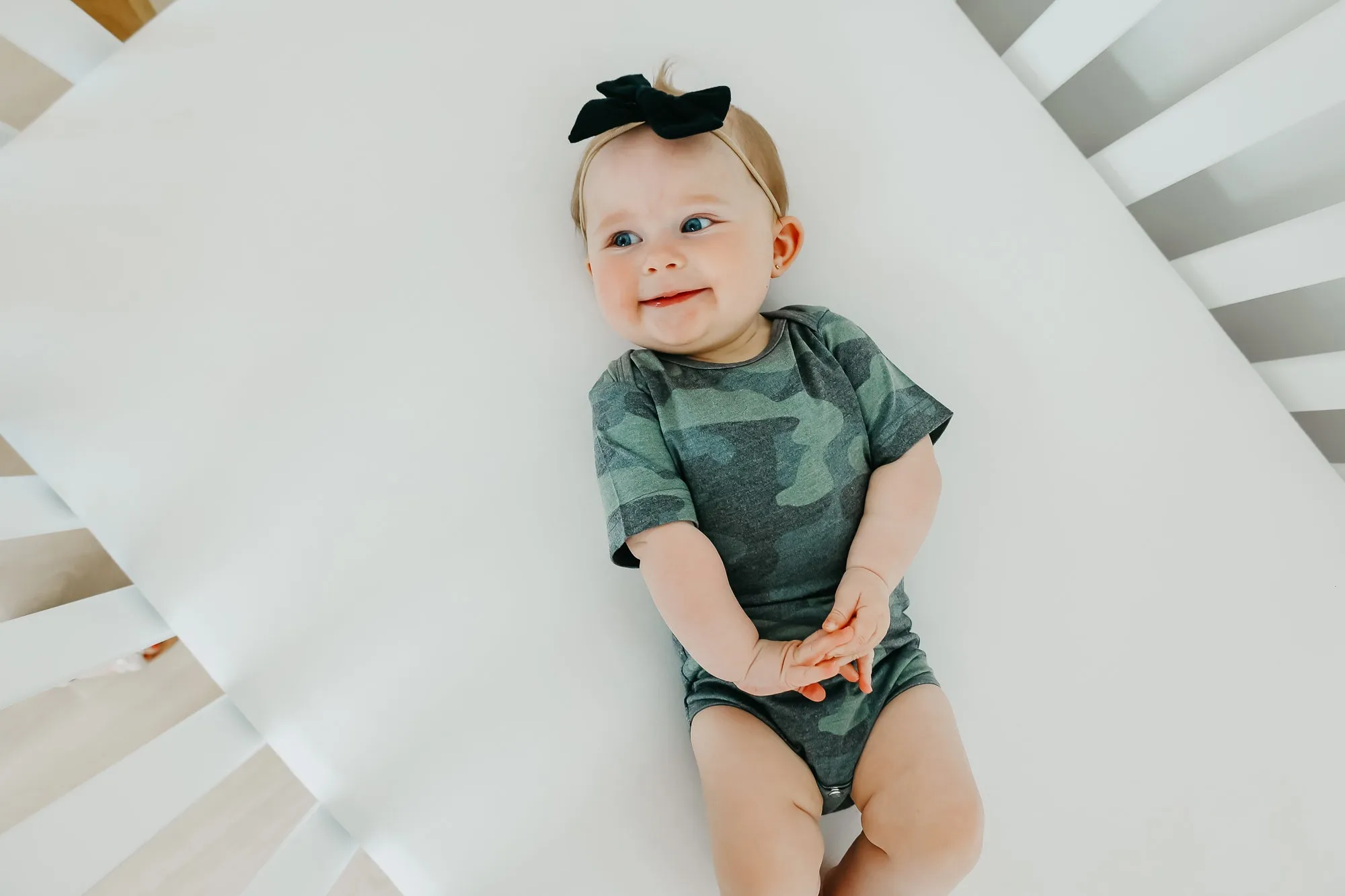 Short Sleeve Bodysuit - Hunter