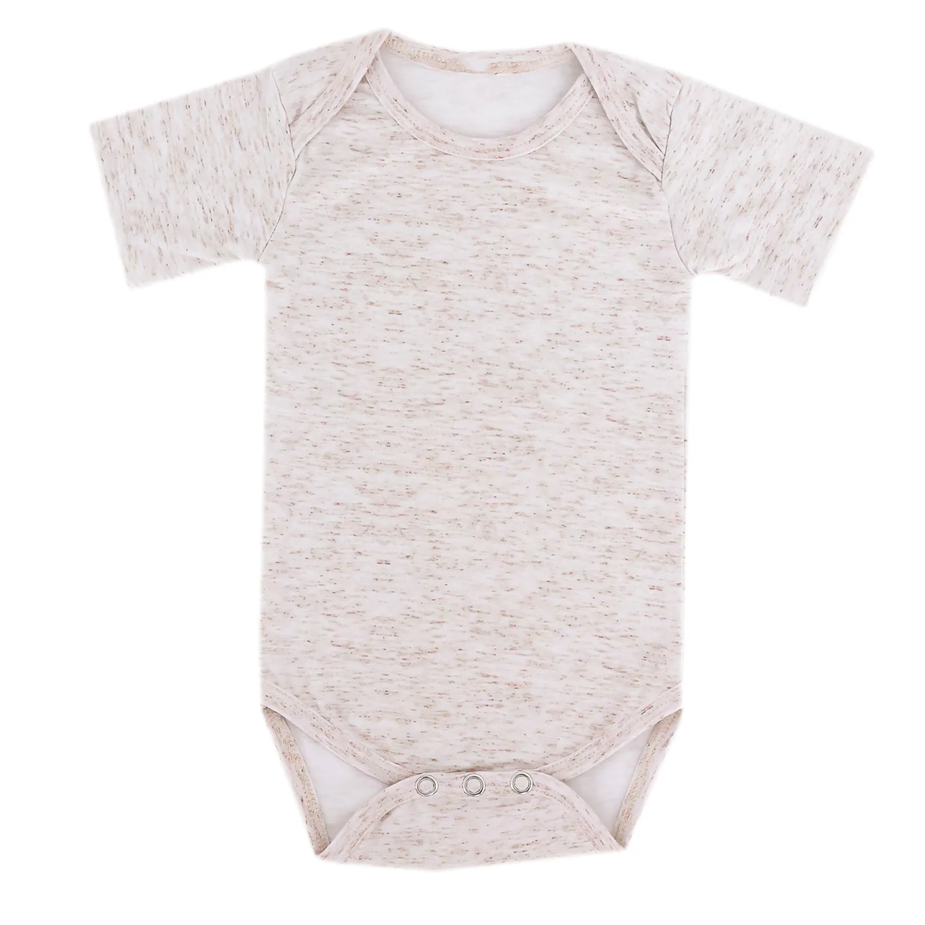 Short Sleeve Bodysuit - Oat