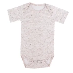 Short Sleeve Bodysuit - Oat