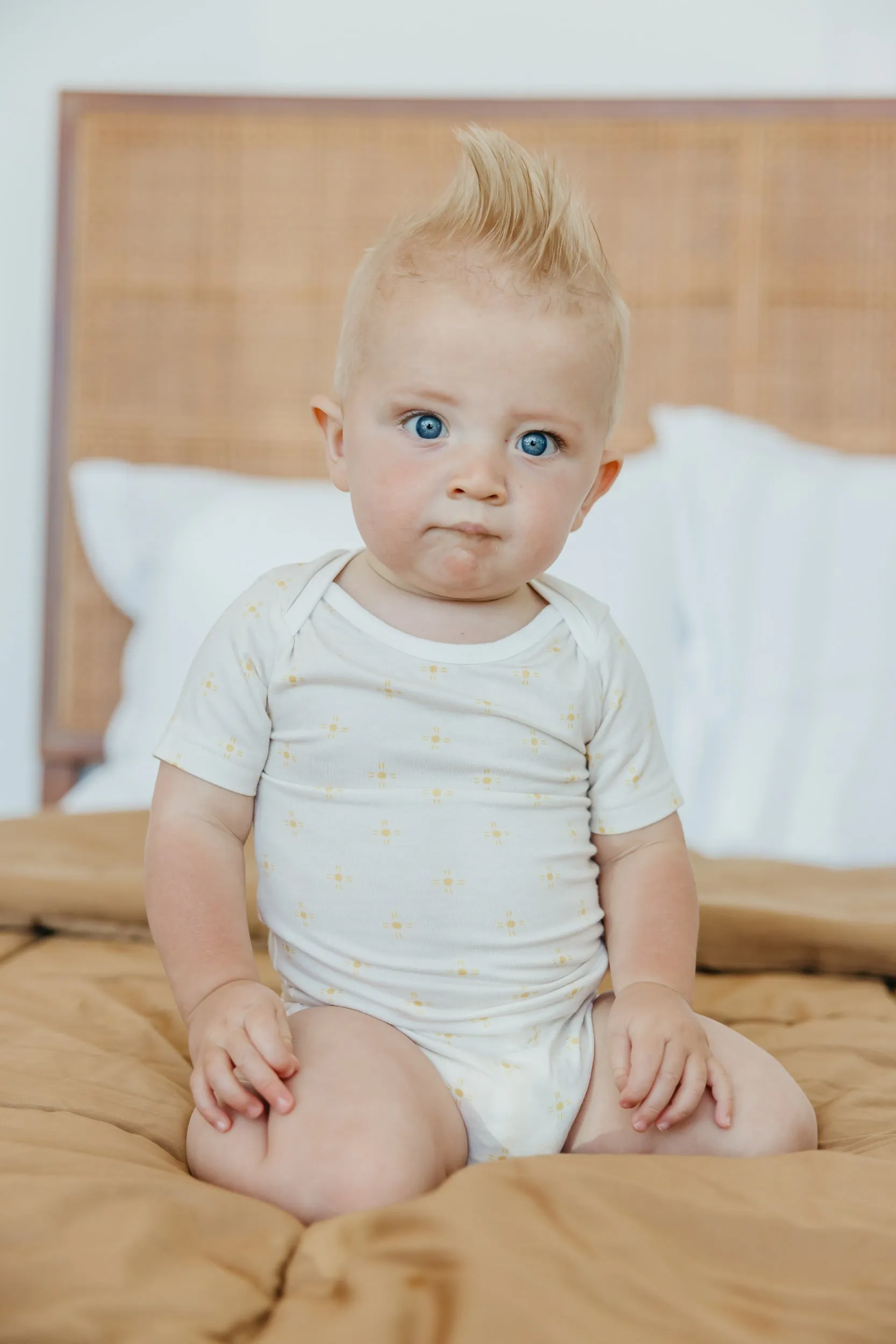 Short Sleeve Bodysuit - Santa Fe