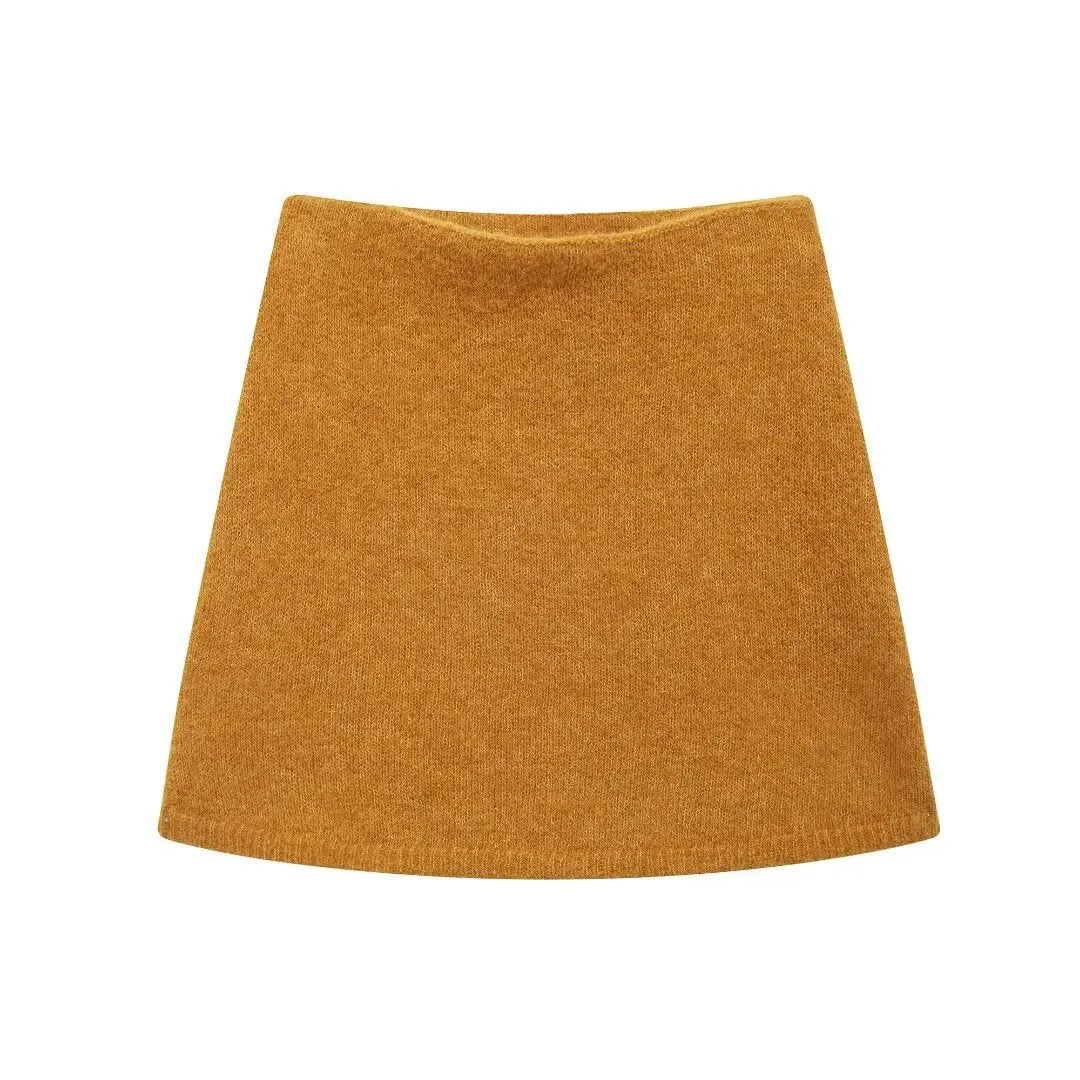 Short Sleeve Knit Tee and Matching Mini Skirt