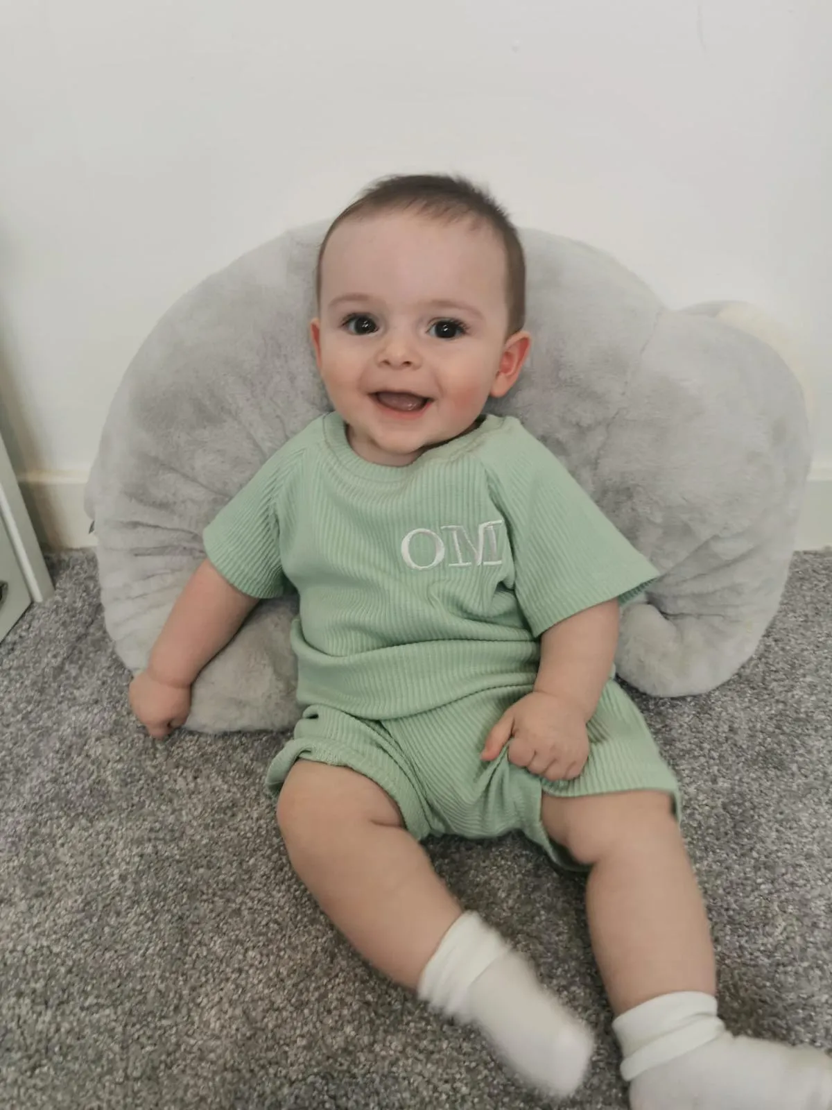 Shortie Ribbed lounge sets - 0-7 years (Personalise to taste) 🤍