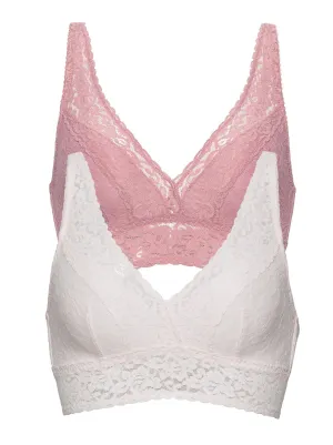 Signature Stretch Lace Bralette 2-Pack
