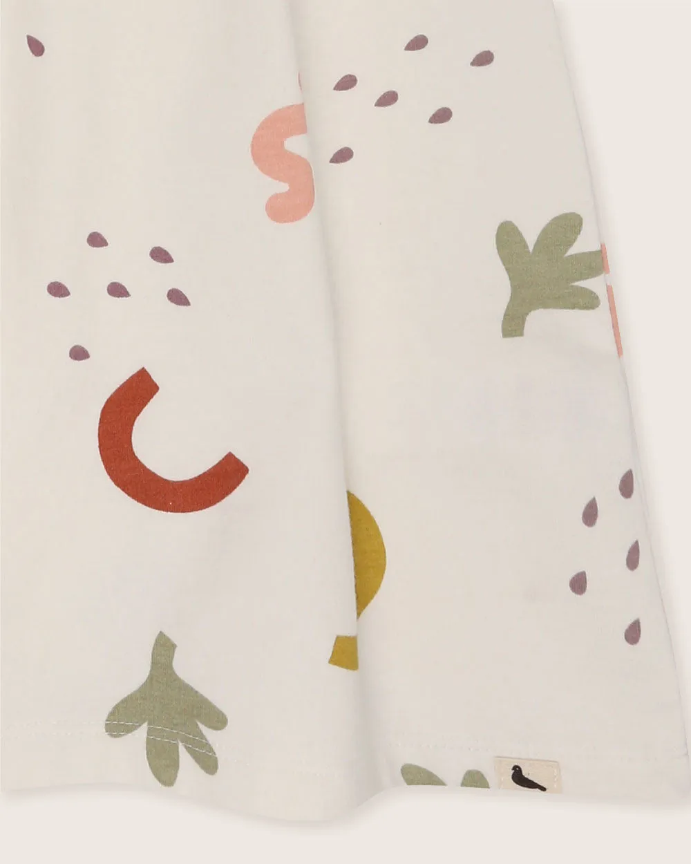 Silhouettes Print Midi Dress
