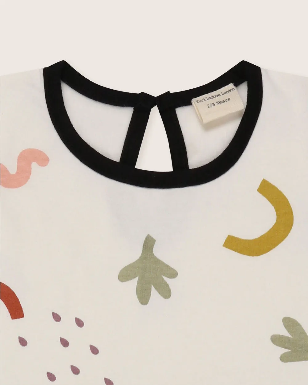 Silhouettes Print Midi Dress