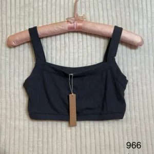 Skims Soft Lounge Scoop Bralette Graphite Size XS Modal Blend Logo New With Tags