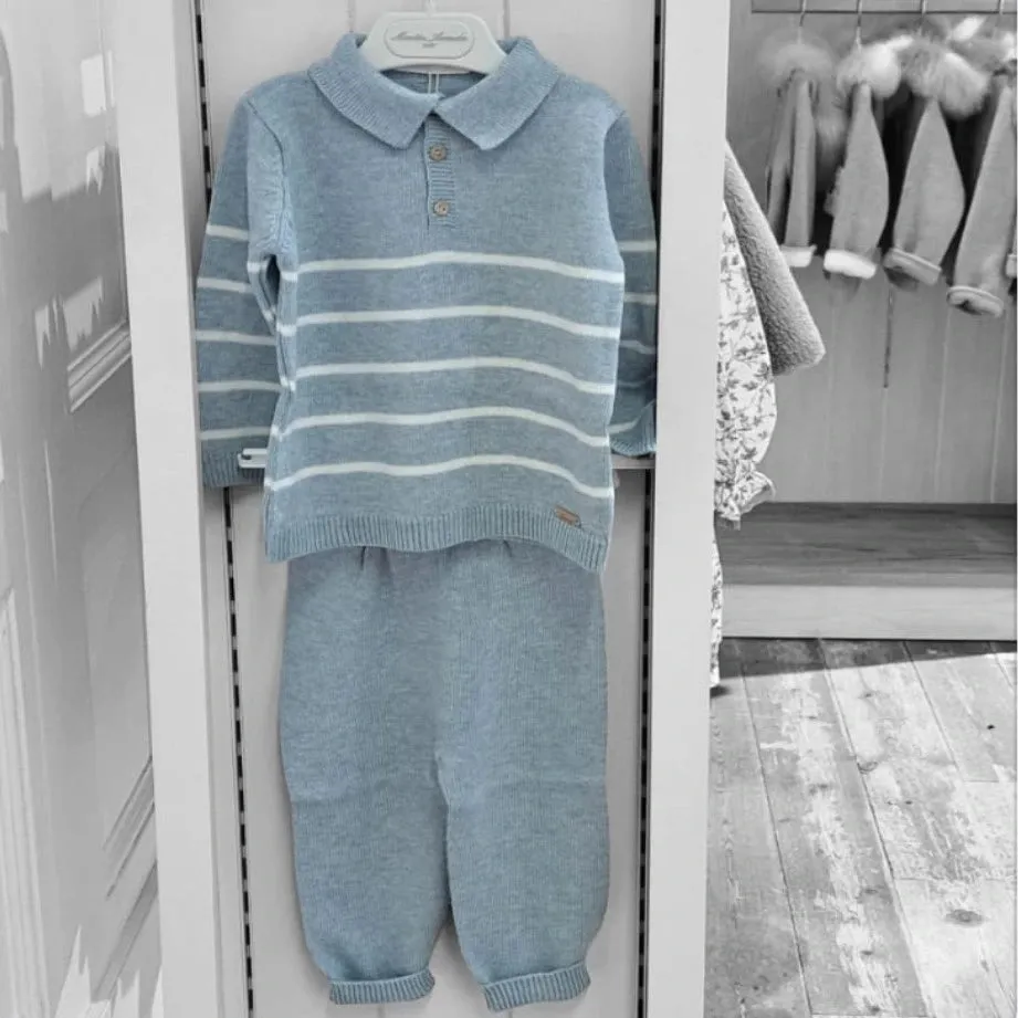 Sky Stripe Lounge Set