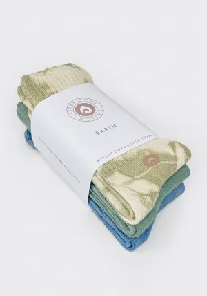 Slouchy Cotton Crew Socks (3-Pack) – Earth Collection
