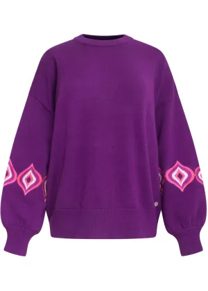 Smashed Lemon Mystic Autumn Sweater Purple