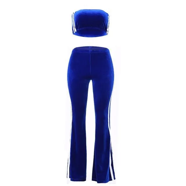 Socialite Velour Set