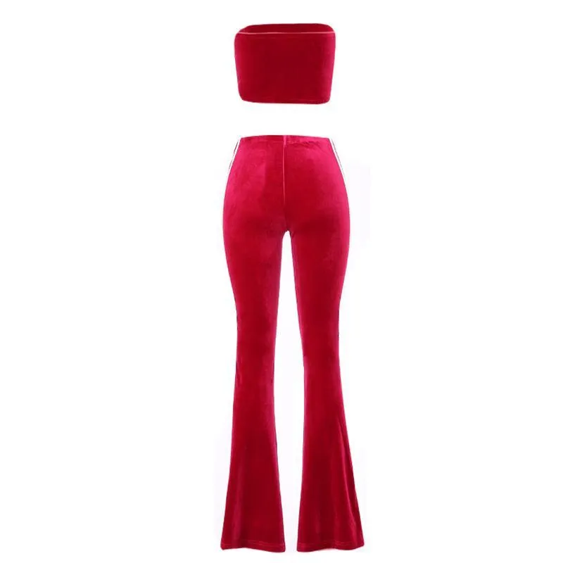 Socialite Velour Set