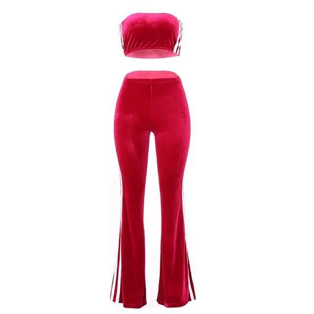 Socialite Velour Set