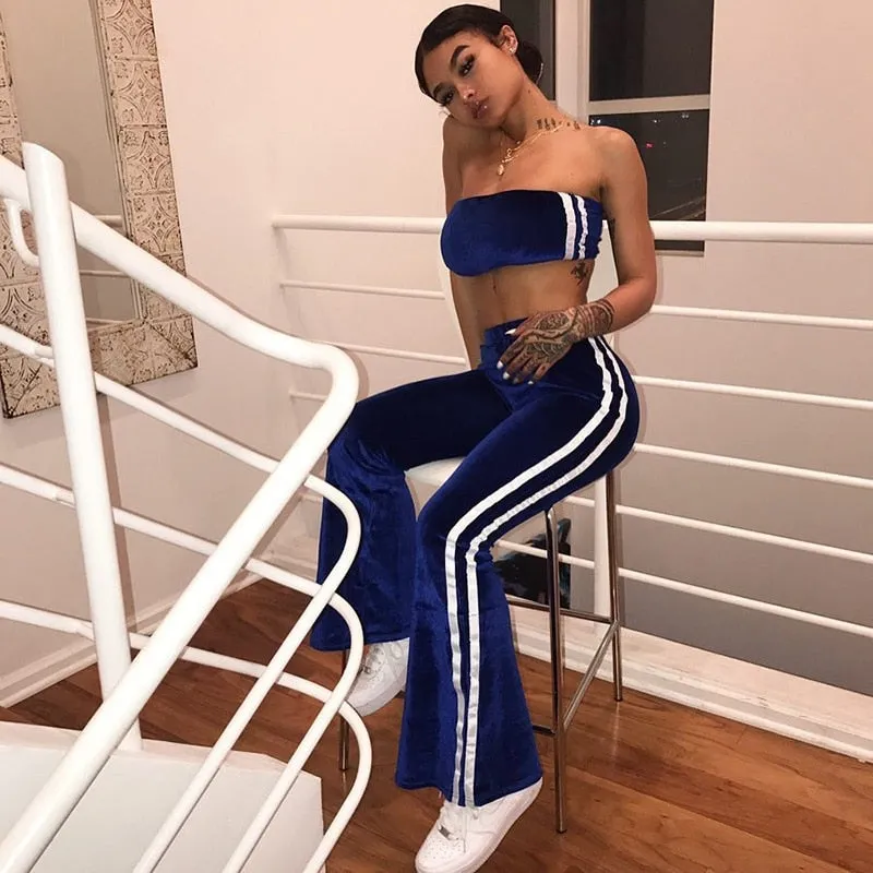Socialite Velour Set
