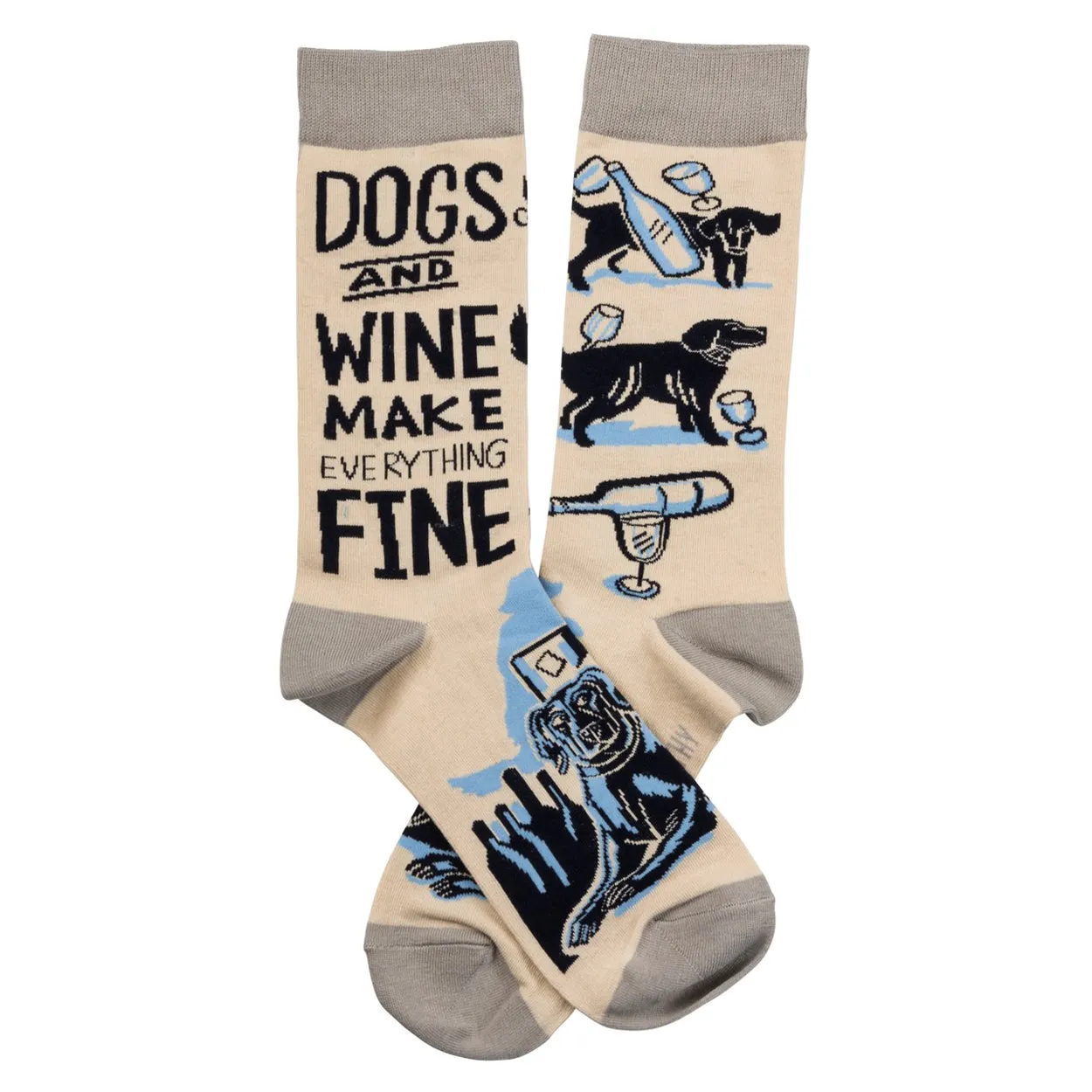 Socks - Dogs & Wine