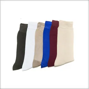 Socks For Men – Plain Mercerised Socks PMS – KL-10 – Pack Of 6