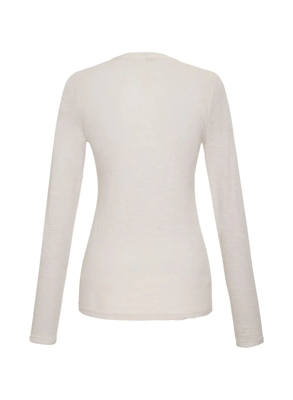 STATESIDE SUPIMA SLUB LONGSLEEVE CREW