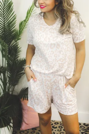 Staycation Leopard Lounge Set