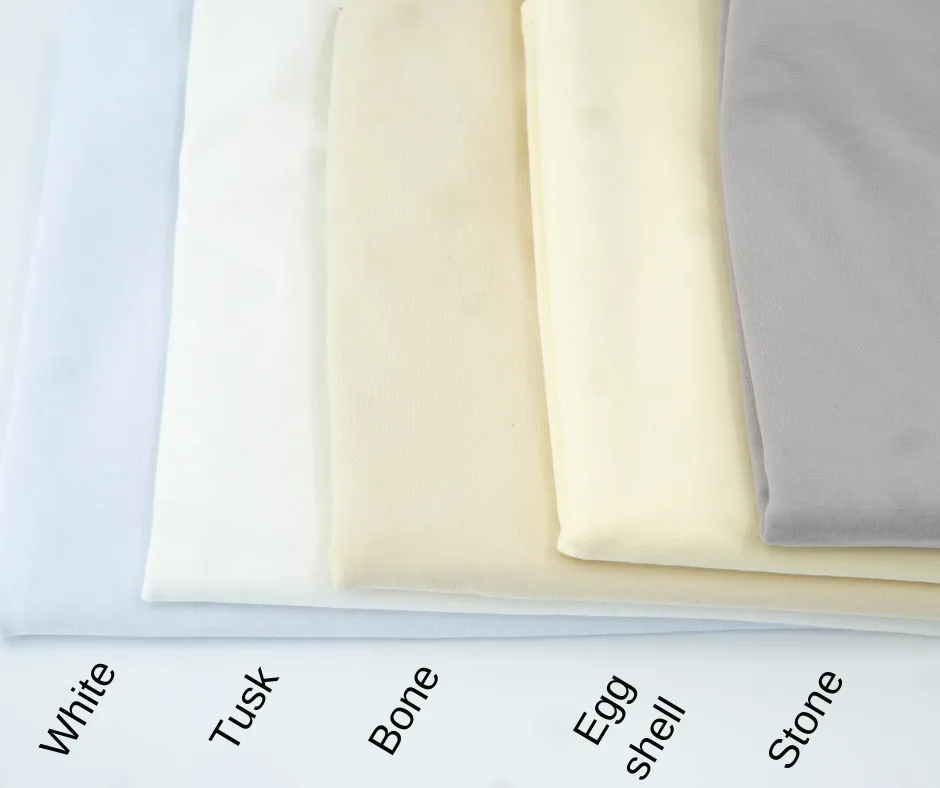 Stone - LUXE Solids Jersey Knit - 1/2 Metre