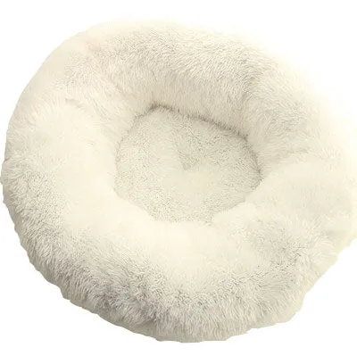 Super Soft Round Plush Bed For Cats