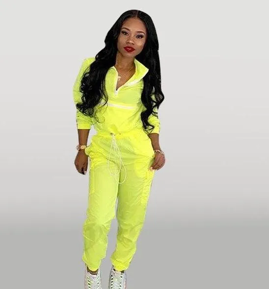 SWISH SWISH Neon Tracksuit Set