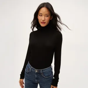 Tara Crop Turtleneck