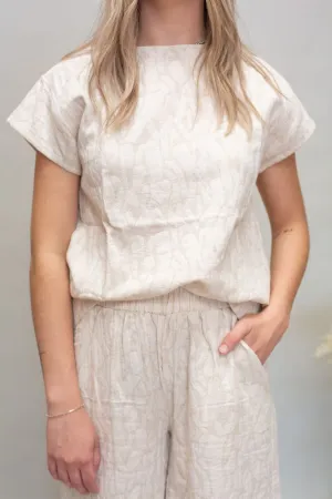 Taupe Lounge Top
