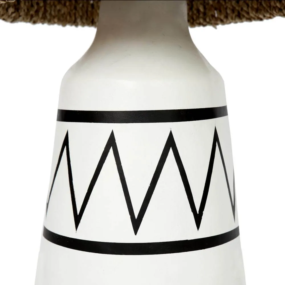 Terracotta Boho Table Lamp by Bazar Bizar I SPAFAIR