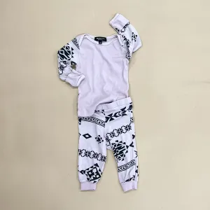 Tevin-Native Baby Set | Lavender