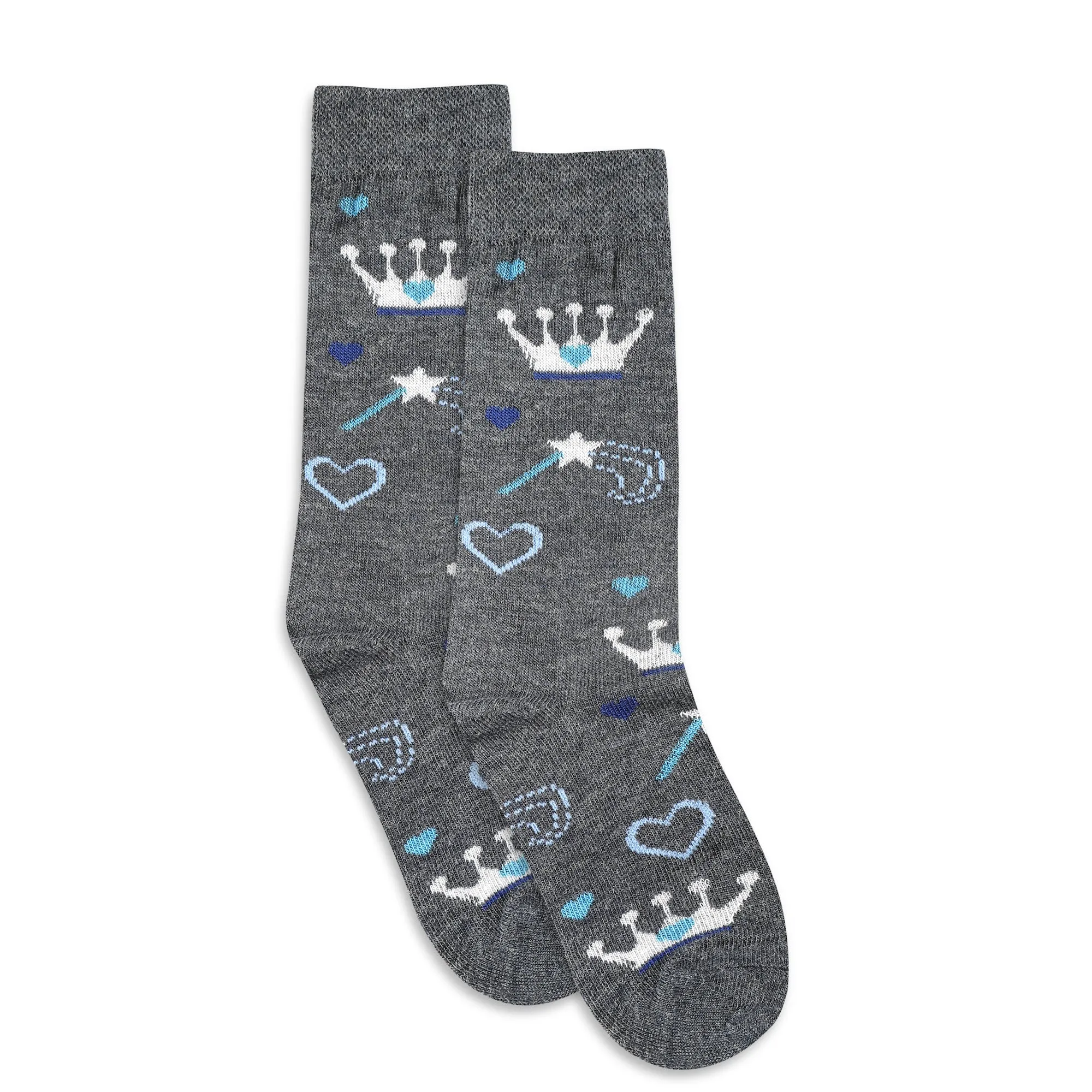 Texlon Calf Length Woolen Spandex Warm Winter Wear Socks For Kids Boy/Girls