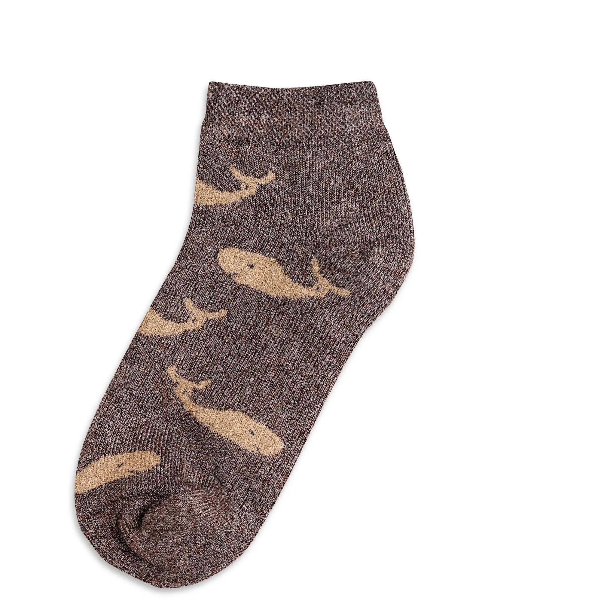 Texlon Kids Ankle Length Woolen Terry Thick Towel Spandex Winter Wear Socks Pack of 5