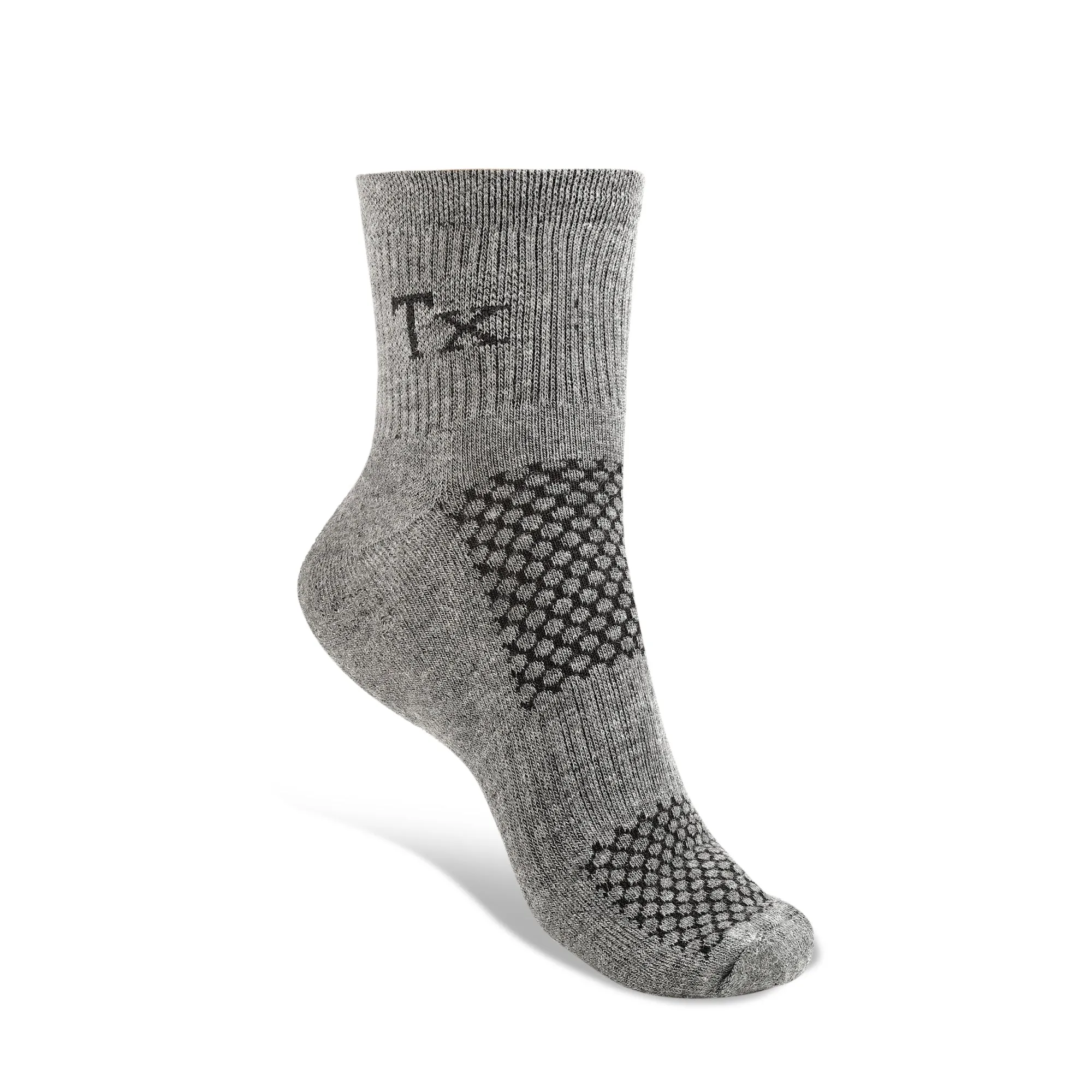 Texlon Men Ankle Length Woolen Terry Thick Towel Socks Pack of 4