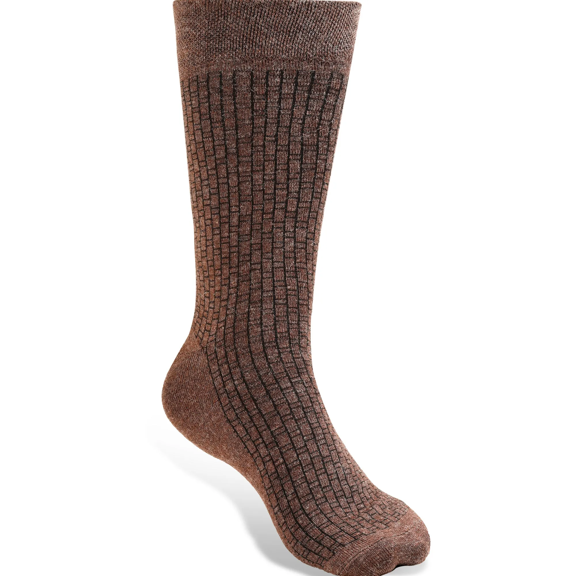 Texlon Men Calf Length Woolen Spandex Winter Wear Socks Pack of 5