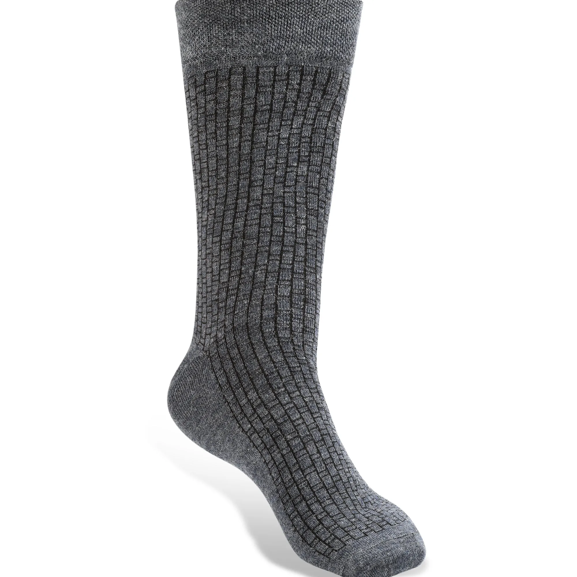 Texlon Men Calf Length Woolen Spandex Winter Wear Socks Pack of 5